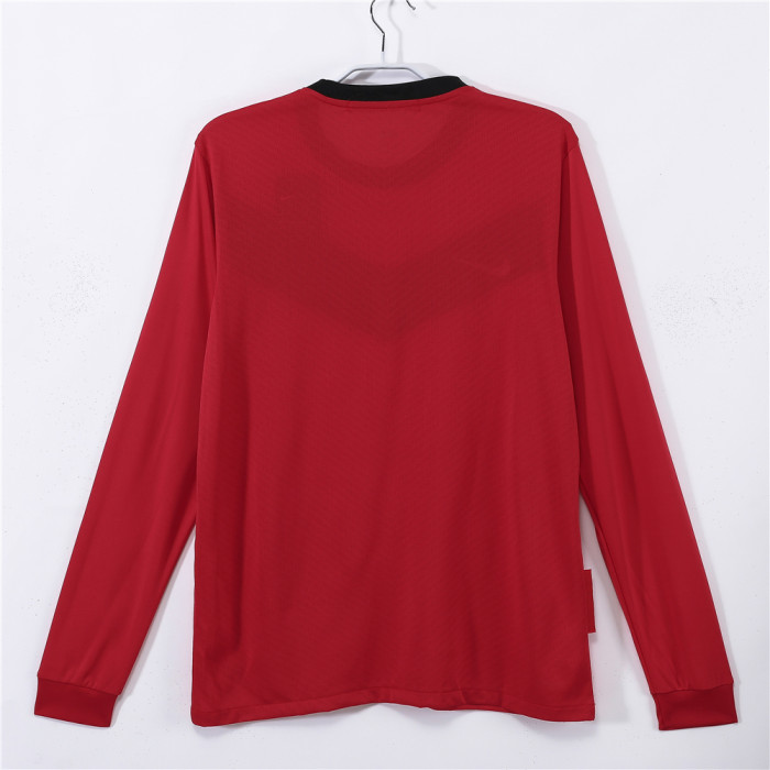 Manchester United Home Long Sleeve Retro Jersey 2010