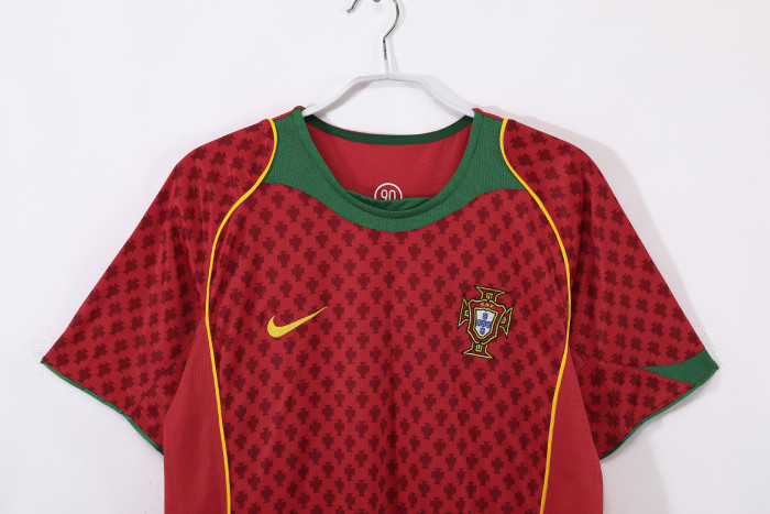 Portugal Home Retro Jersey 2004