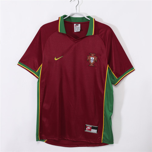 Portugal Home Retro Jersey 1998
