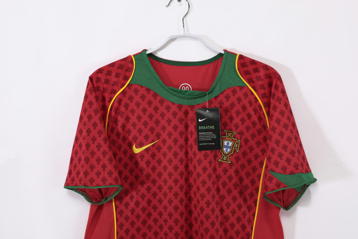 Portugal Home Retro Jersey 2004