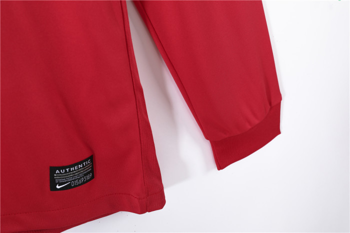 Manchester United Home Long Sleeve Retro Jersey 2010