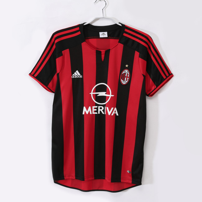 AC Milan Home Retro Jersey 2003/04
