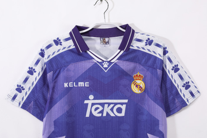 Real Madrid Away Retro Jersey 1996/97