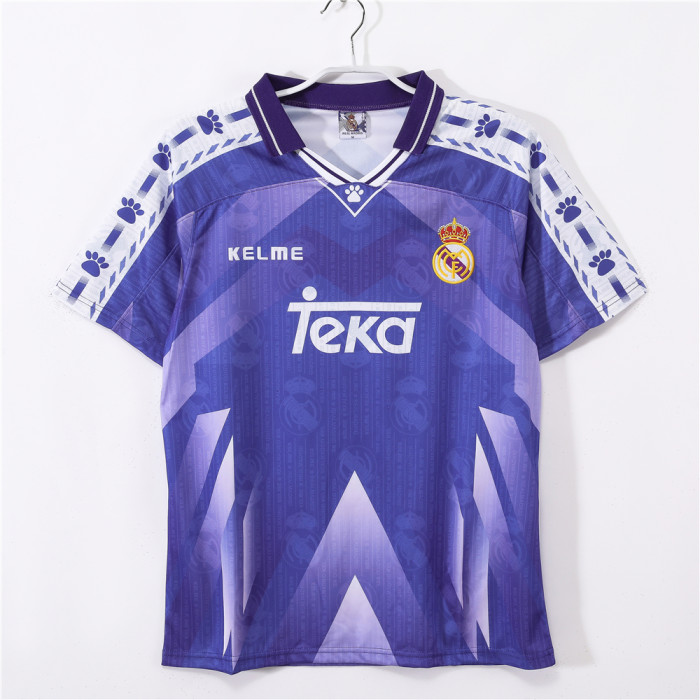 Real Madrid Away Retro Jersey 1996/97