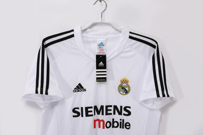 Real Madrid Home Retro Jersey 2004/05