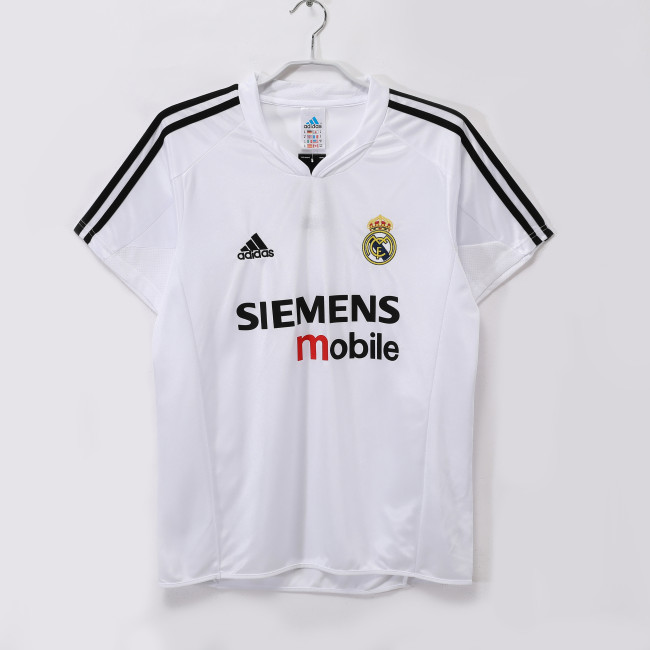 Real Madrid Home Retro Jersey 2004/05