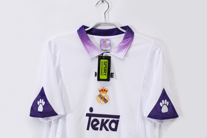Real Madrid Home Retro Jersey 1997/98