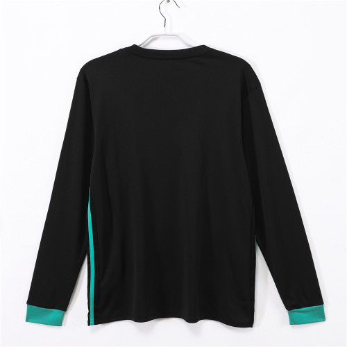 Real Madrid Away Retro Long Sleeves Jersey 2017/18