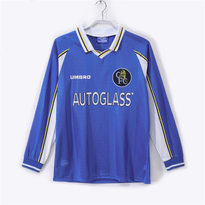Chelsea Home Long Sleeve Retro Jersey 1997/99