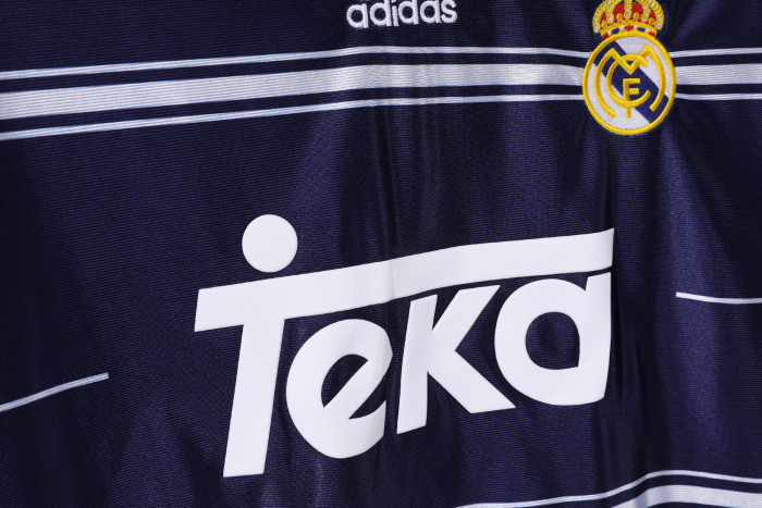 Real Madrid Away Retro Jersey 1998/99