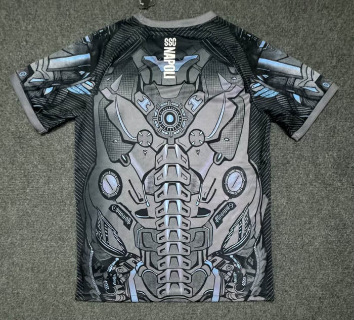 Napoli Gray Training  Man Jersey 25/26