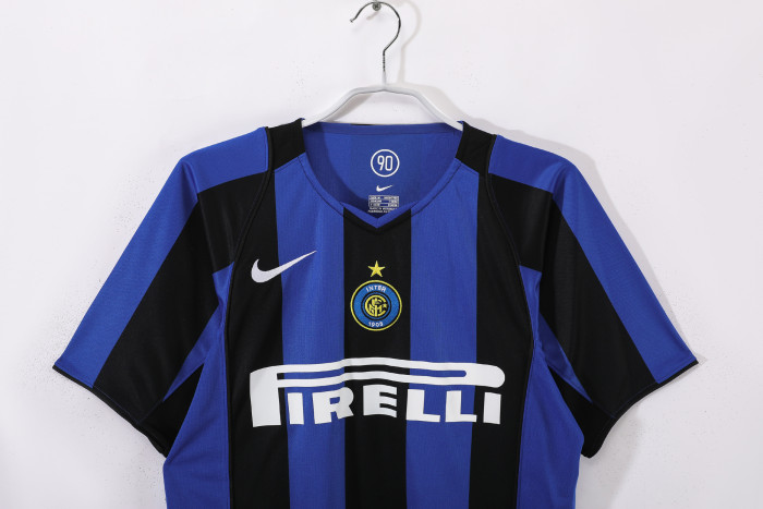 Inter Milan Home Retro Jersey 2004/05