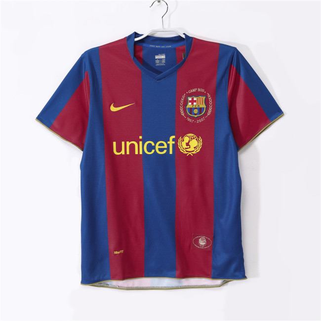Barcelona Home Retro Jersey 07/08