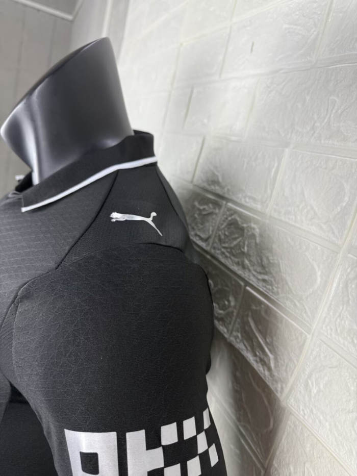 Manchester City Away Player Long Sleeve Jersey 25/26