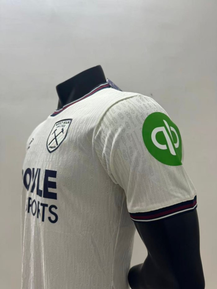 West Ham United Man Away Player Jersey 25/26