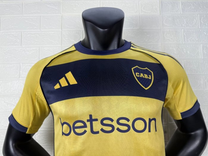 Boca Away Player Jersey 25/26