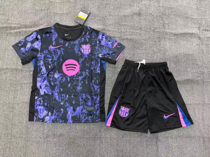 Barcelona Pre Match Kids Suit 25/26