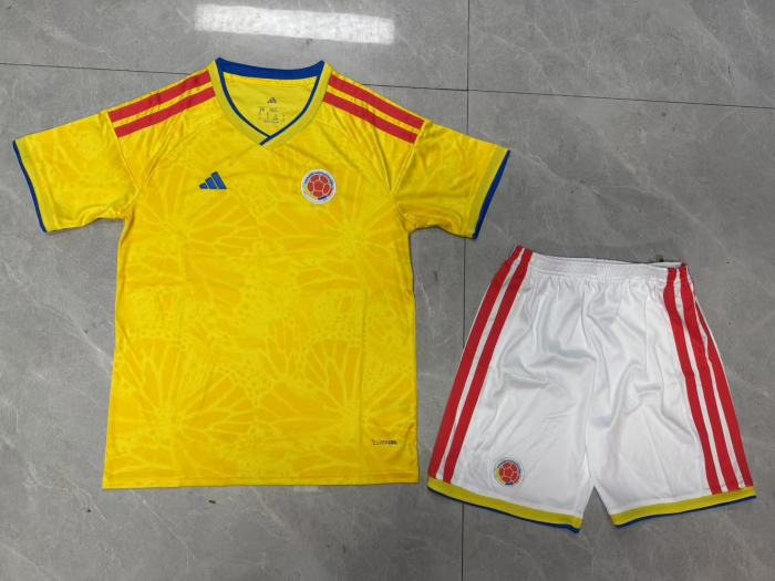 Colombia 2026 World Cup Home Kids Suit