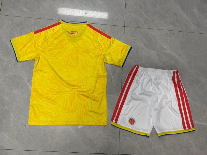 Colombia 2026 World Cup Home Kids Suit