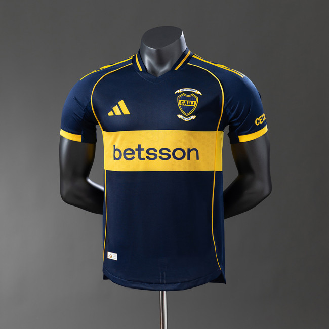 Boca Home Player Jersey 25/26