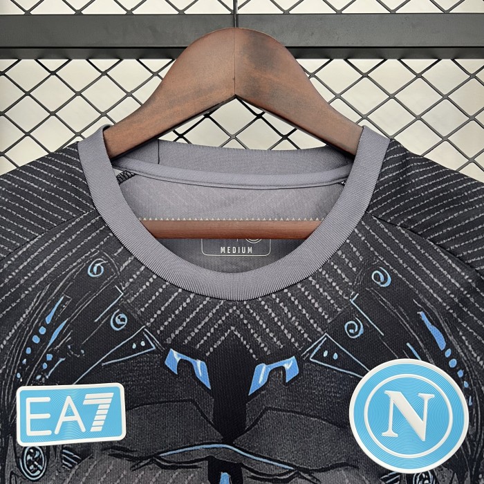Napoli Gray Training  Man Jersey 25/26