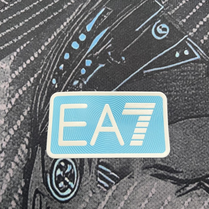 Napoli Gray Training  Man Jersey 25/26