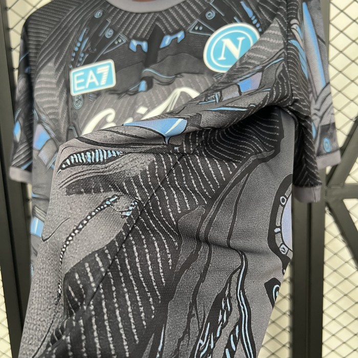 Napoli Gray Training  Man Jersey 25/26
