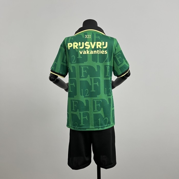 Feyenoord Rotterdam Fourth Kids Suit 25/26