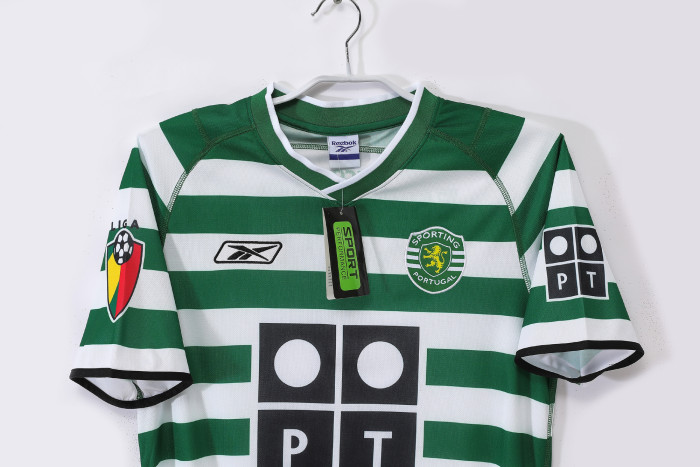 Sporting Lisbon Home Retro Jersey 2003/04