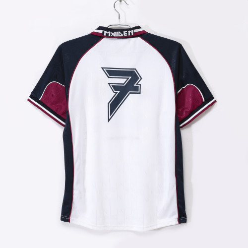 West Ham United x Iron Maiden Away Retro Jersey 1999