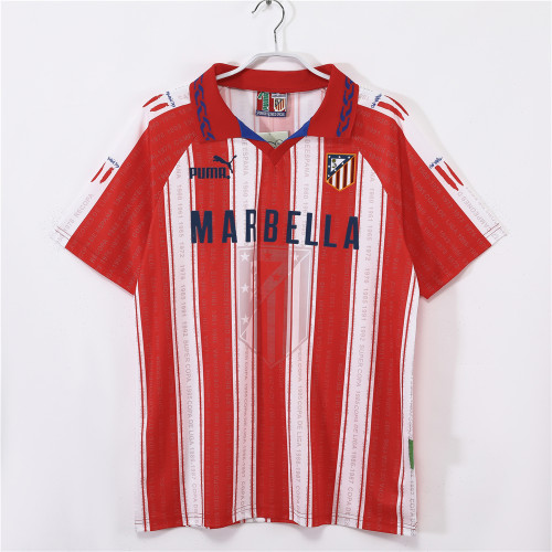 Atletico Madrid Home Retro Jersey 1995/96