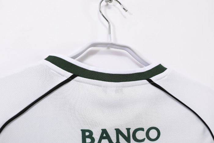 Sporting Lisbon Home Retro Long Sleeve Jersey 2001/03