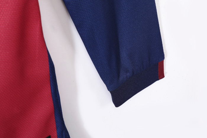 Barcelona Home Long Sleeve Retro Jersey 2014/15