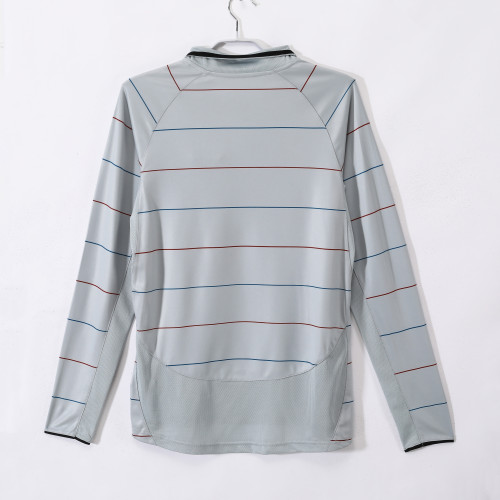 Barcelona Away Long Sleeve Retro Jersey 2003/04