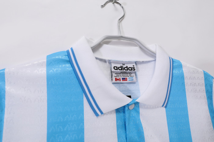 Argentina Home Retro Jersey 1994