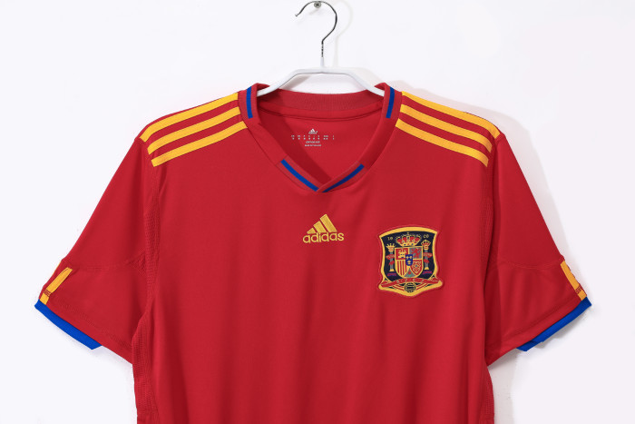 Spain Home Retro Jersey 2009/10