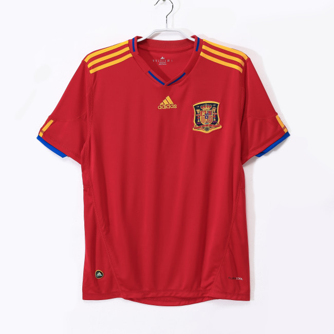 Spain Home Retro Jersey 2009/10