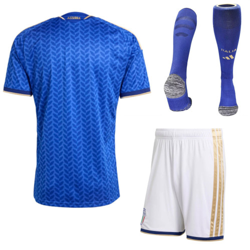 Italy 2026 World Cup Home Kids Suit & Socks