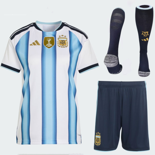 Argentina 2026 World Cup Home Kids Suit & Socks