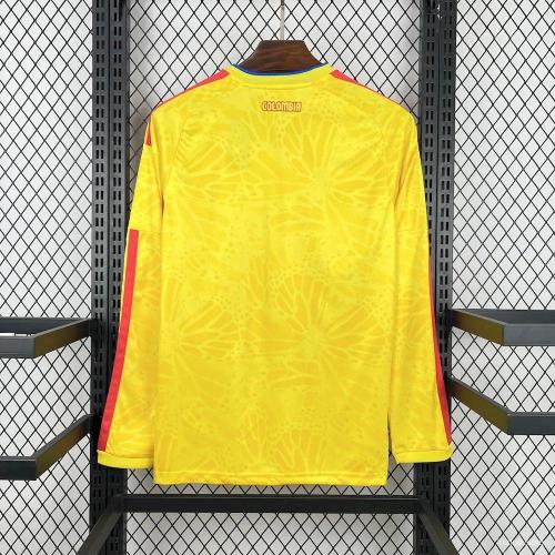 Colombia 2026 World Cup Home Long Sleeve Men Jersey