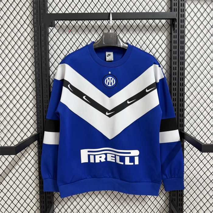 Inter Milan Hoodless Sweatshirt Training  Jersey 25/26