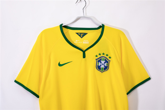 Brazil Home Retro Jersey 2014