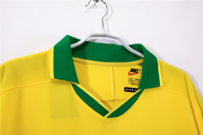 Brazil Home Retro Jersey 1997
