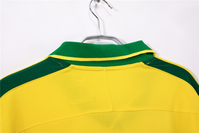 Brazil Home Retro Jersey 1997