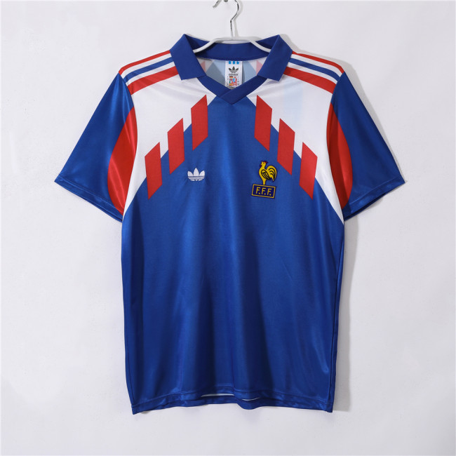 France Home Retro Jersey 1990