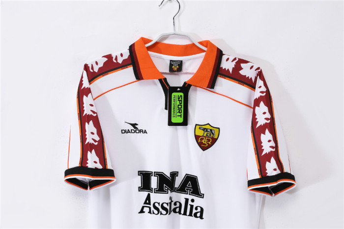 AS Roma Home Retro Jersey 1998/99