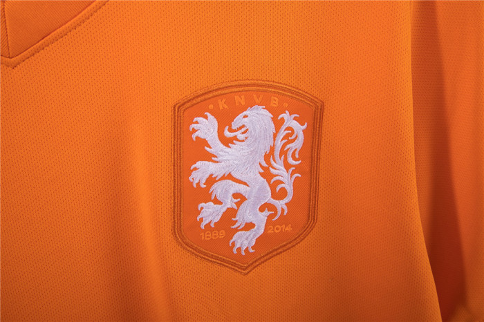 Netherlands Home Retro Jersey 2014/15