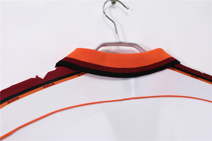 AS Roma Home Retro Long Sleeve Jersey 1998/99