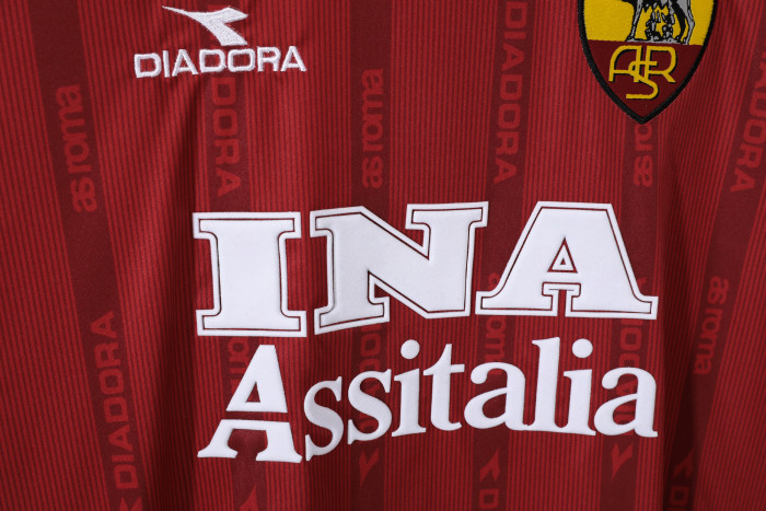 AS Roma Home Retro Jersey 1999/00