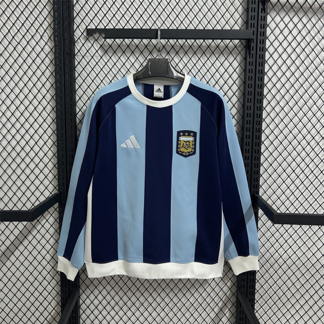 Argentina Hoodless Sweatshirt Training  Jersey 25/26